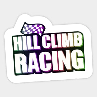 hill climb Sticker